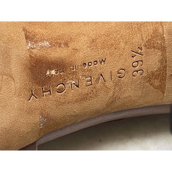 Givenchy Bootie Boot Cognac 39.5 heel ankle strap leather - Picture 13 of 13